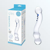 Gläs Curved G-Spot 6" Glass Dildo